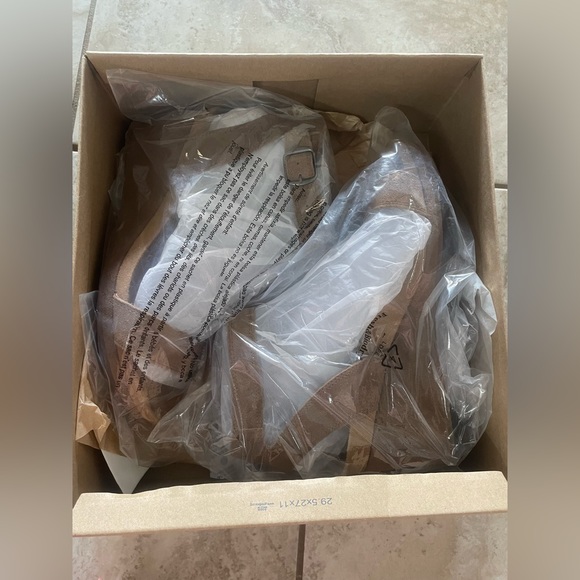 NWT Lucky Brand LK Karston Suede Sandal Wedges - Picture 13 of 15